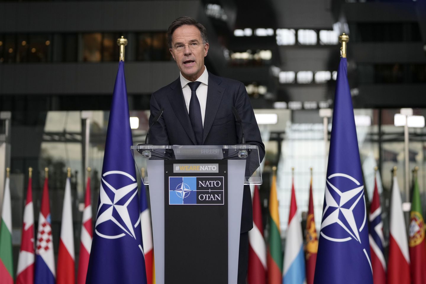 NATO chief Mark Rutte says North Korean troops in Russia’s Kursk region