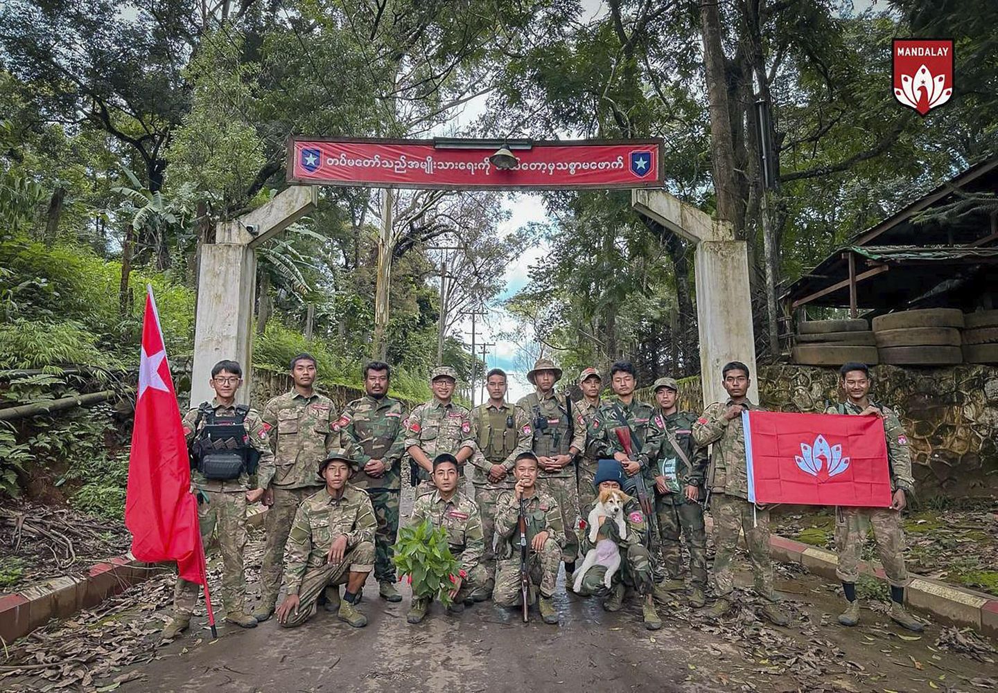 Myanmar military loses ground one year after major rebel offensive