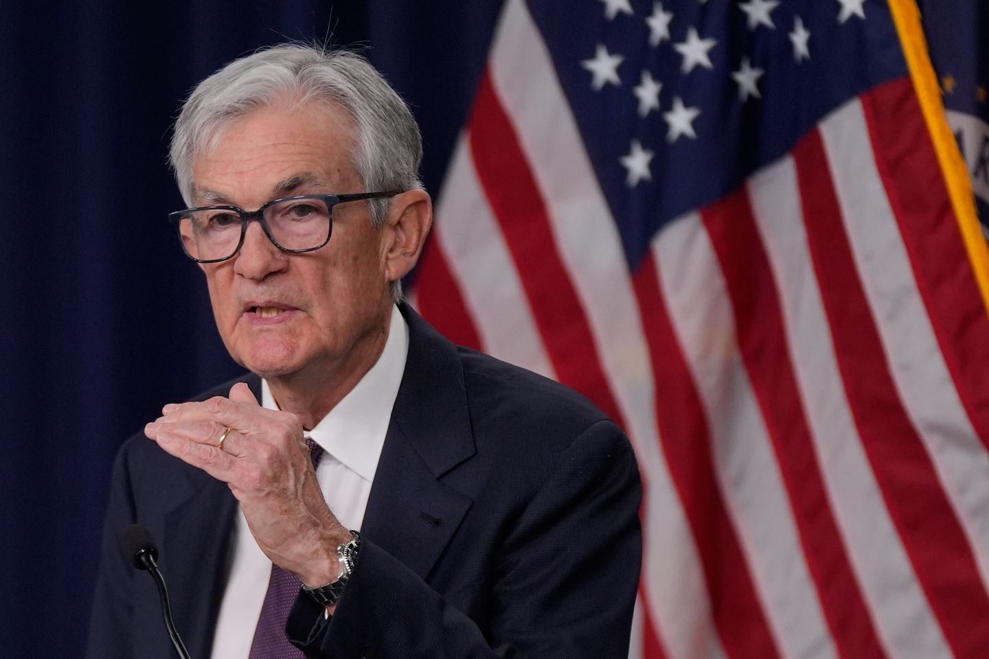 Fed holds rates steady in Jerome Powell’s last meeting as chairman