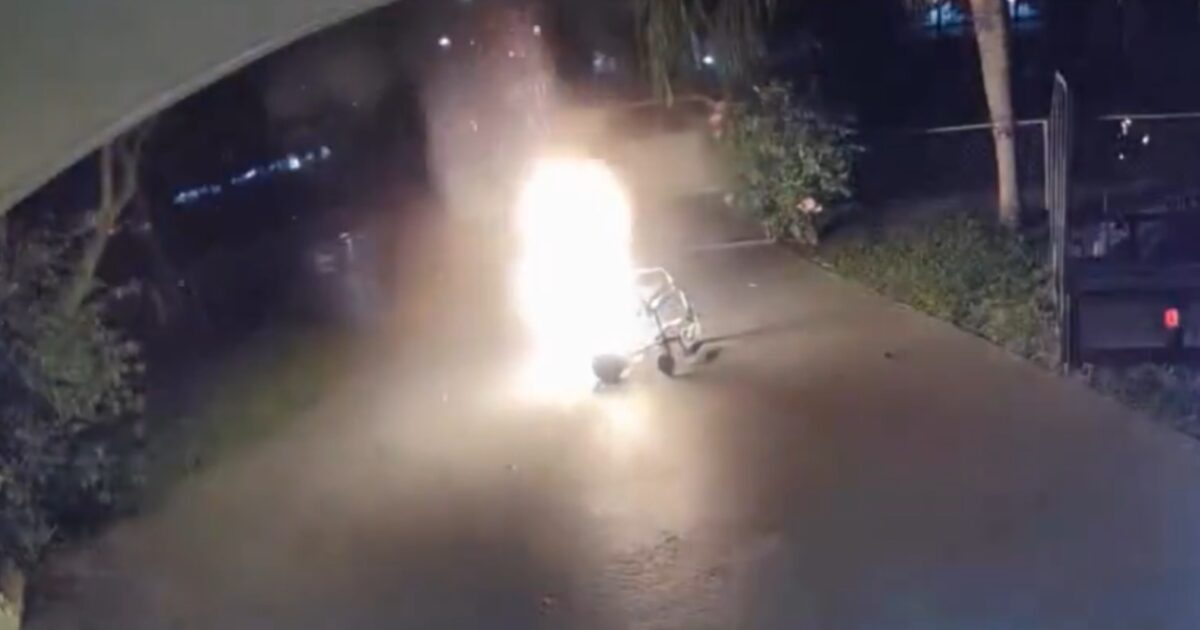 Florida woman buys used wheelchair, narrowly escapes death after it explodes into fireball
