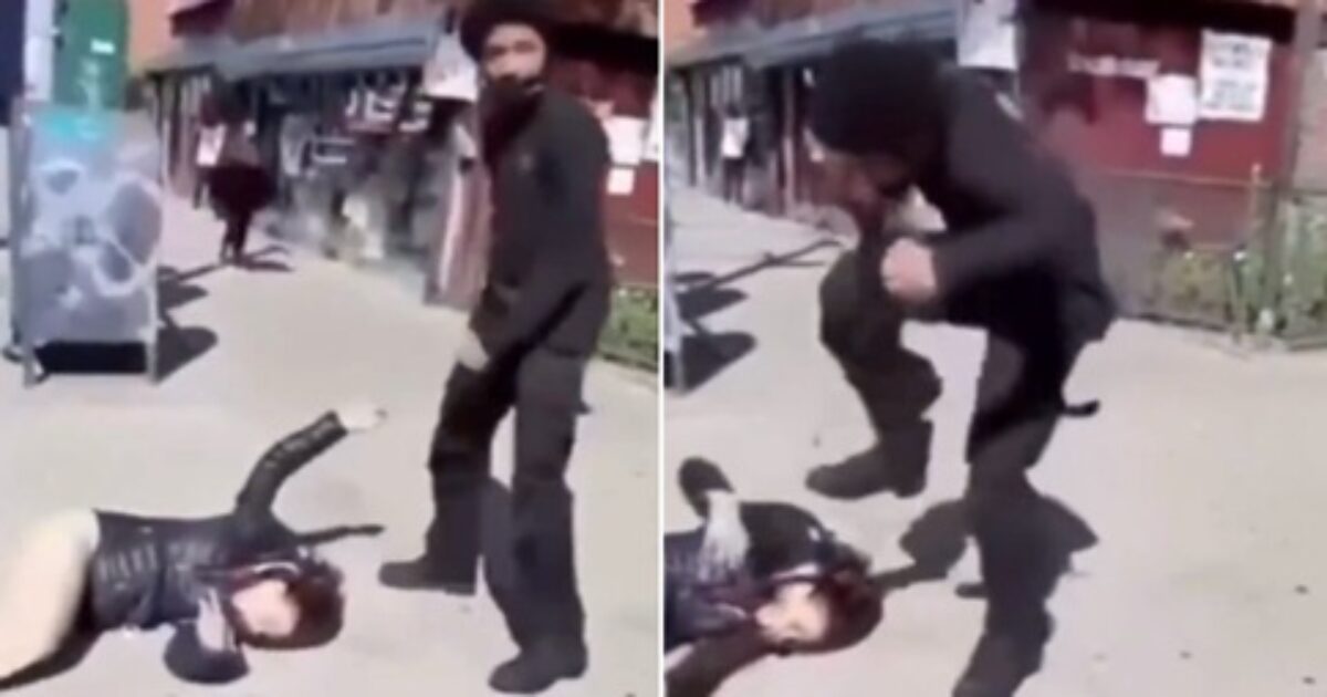 Enraging video shows vicious thug stomping young girl’s head over denied phone number