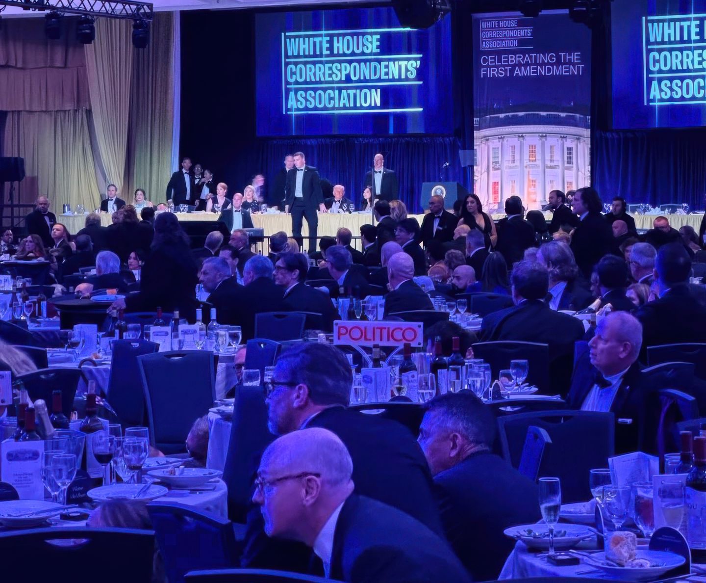 Gunshots, a kitchen closet and questions: inside the chaos of the White House Correspondents Dinner