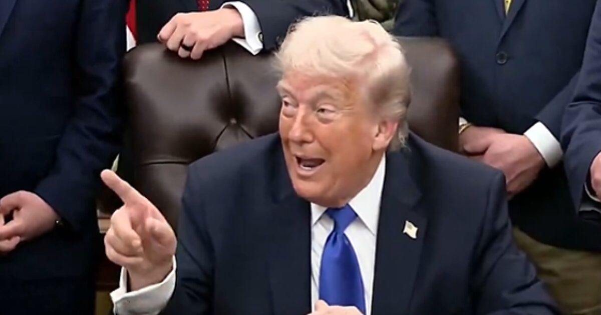 ‘I won’t tell you who she is!’ Trump tells Real America reporter he doesn’t ‘love’ his girlfriend much