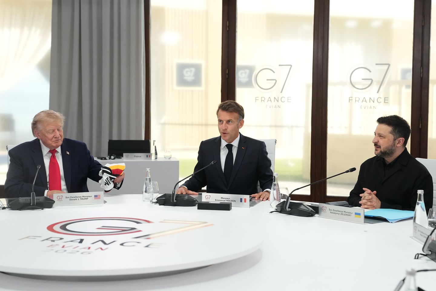Trump, Zelenskyy meeting shifts G7 focus to Ukraine war