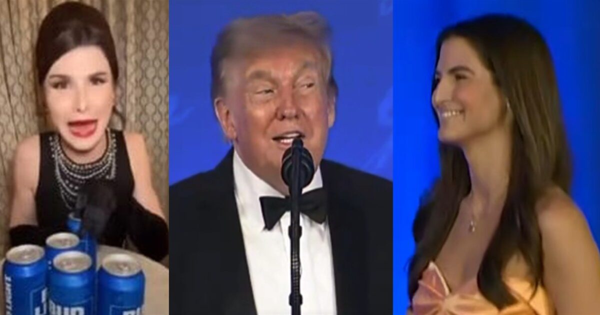 Trump lampoons CNN’s Kaitlan Collins unmercifully at WHCD — likens her to Dylan Mulvaney