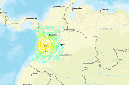 7.4 Mega Quake Rocks Colombia, Widespread Damage Reported