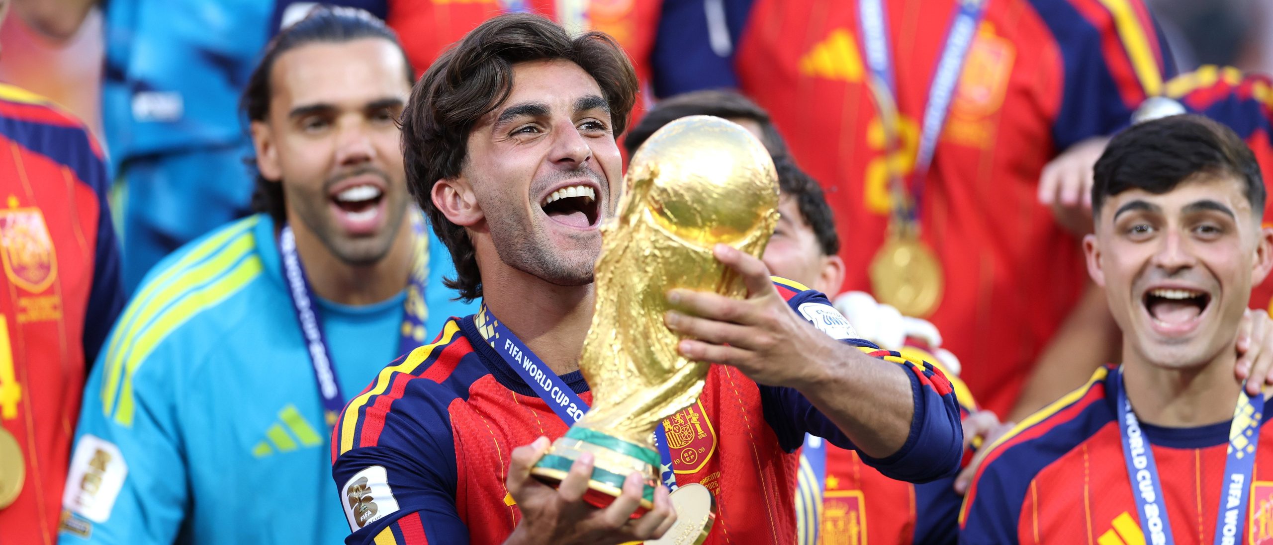 World Cup Hero Ferran Torres Explains Decision To Wear Trump-Inspired Hat During Parade
