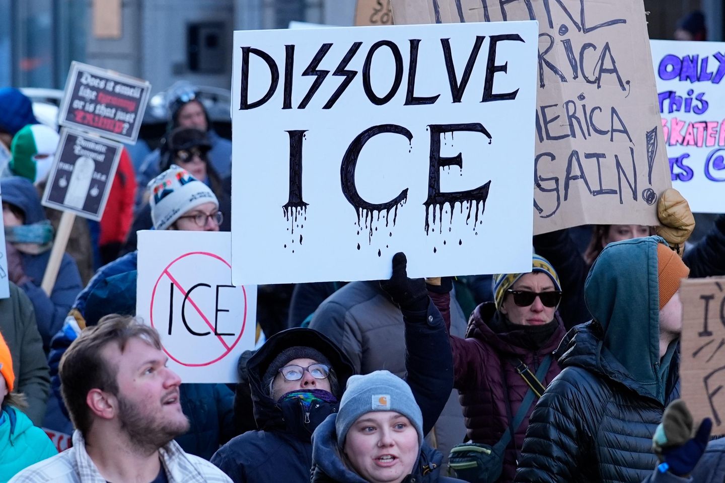 Democrats give ‘Abolish ICE’ slogan a hard look as a formal policy position