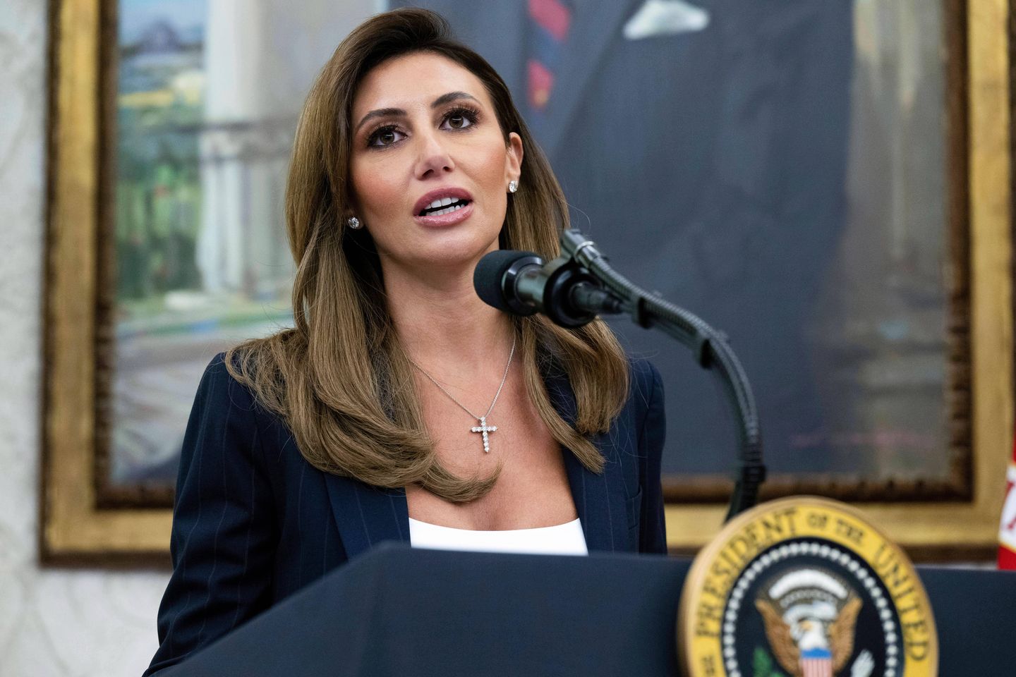 Alina Habba says she would accept White House press secretary role if offered