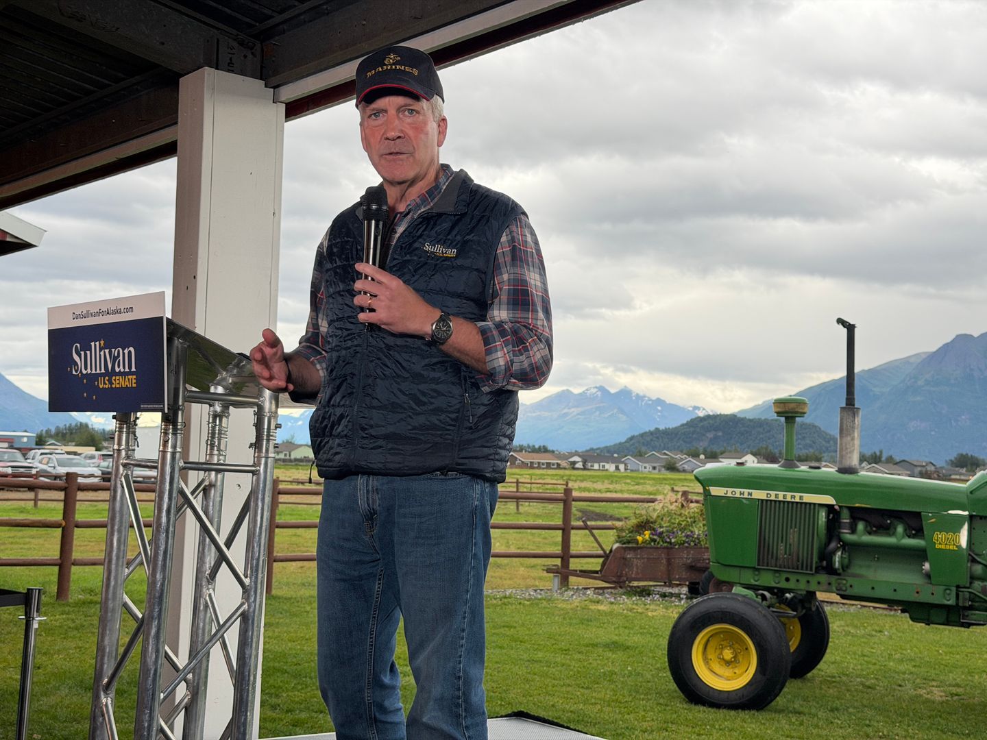 Trump vows to campaign in Alaska for Sen. Dan Sullivan to beat ‘phony’ namesake on ballot