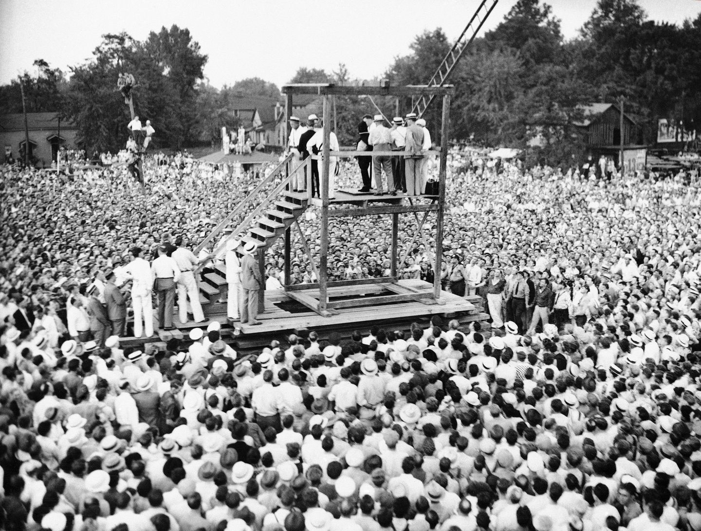 From town squares to prison walls: A history of public executions in America