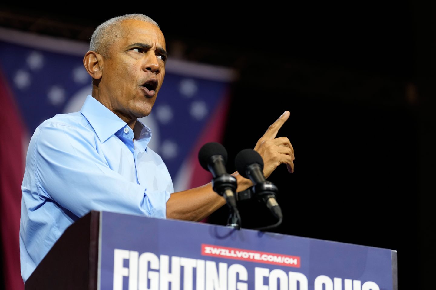 Trump, Obama throw punches at each other in Senate election brawl