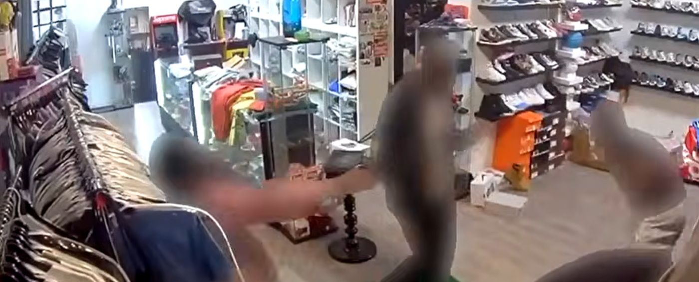Woman With Carry Permit Turns Tables On Thug Beating Up Her Boyfriend