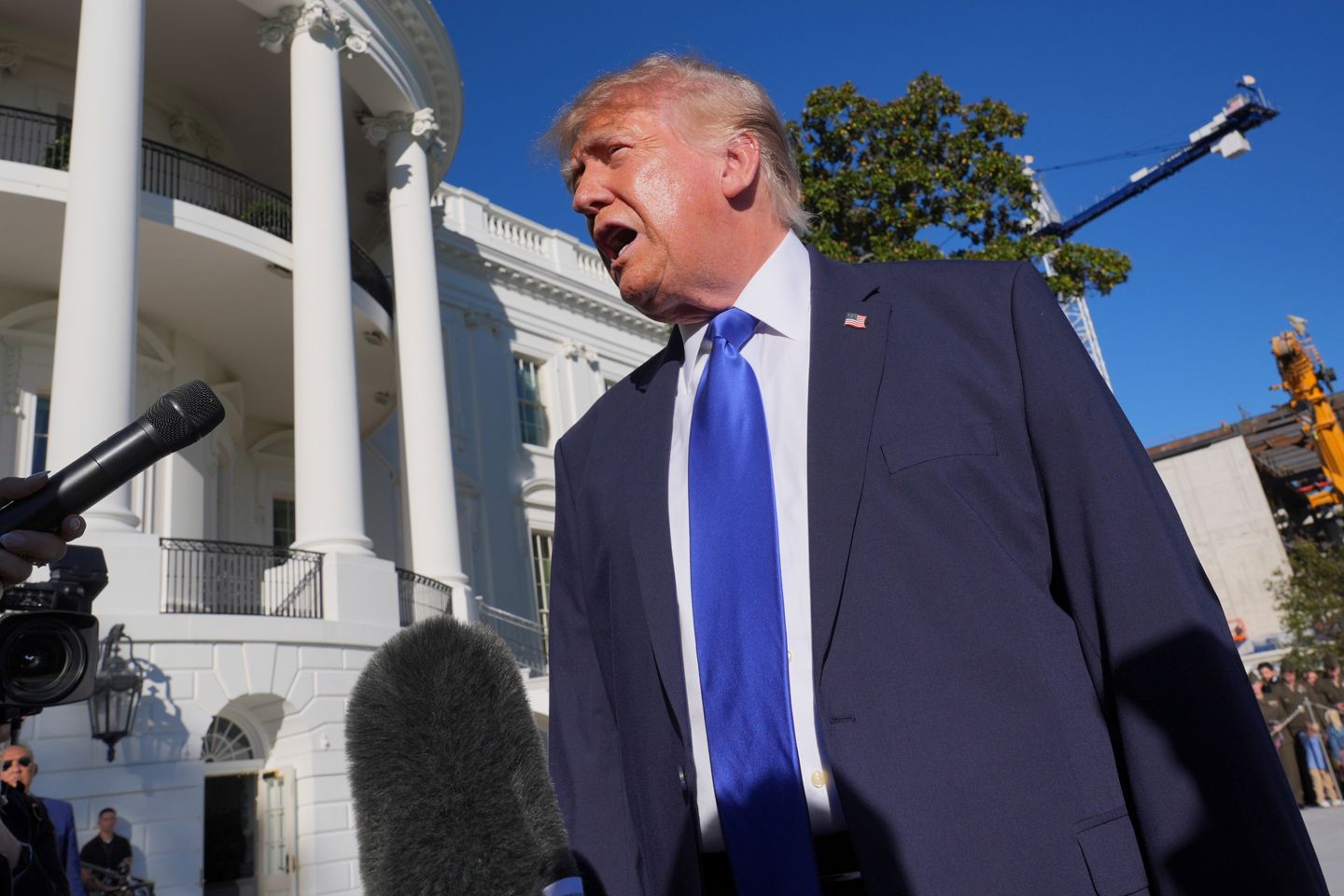 Trump says New York Times should apologize for running fake polls